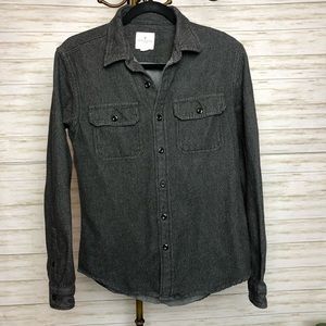 American Eagle heavy weight button down shirt